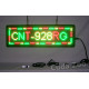 Affordable LED CNT-928RG Tri Color Programmable LED Sign, 9 x 28